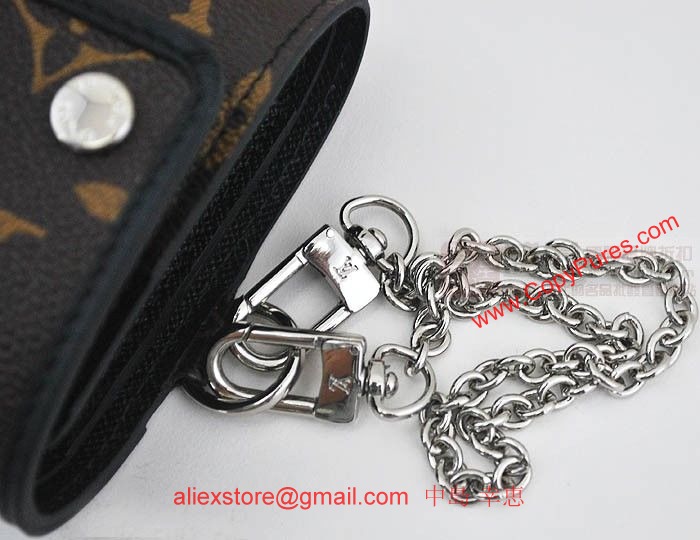 LOUIS VUITTON ルイヴィトン M60167 モノグラムマカサー ポルト フォイユ・コンパクト 3つ折り財布